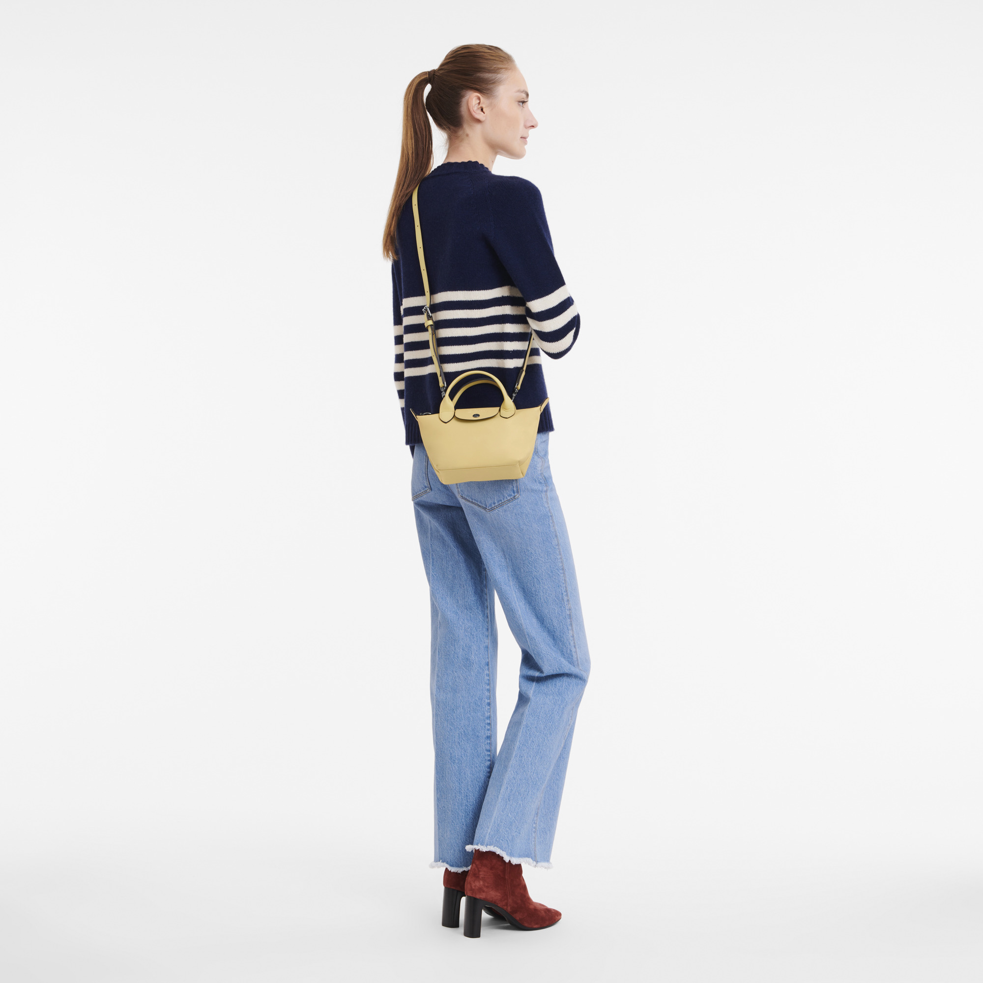 Le Pliage Xtra XS Handbag Wheat - Leather - 2