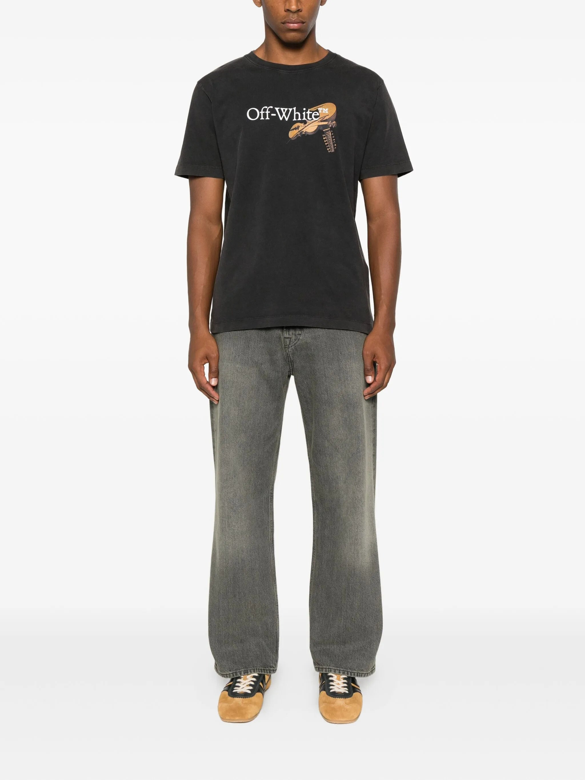 Off-white Logo-print Graphic T-shirt - 2