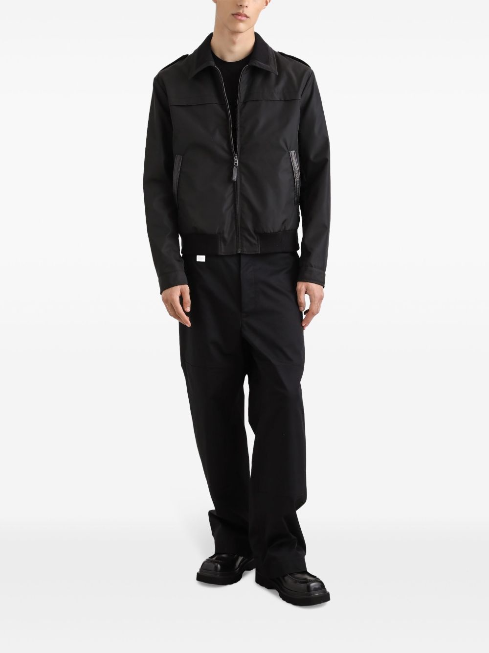 logo-plaque trousers - 2