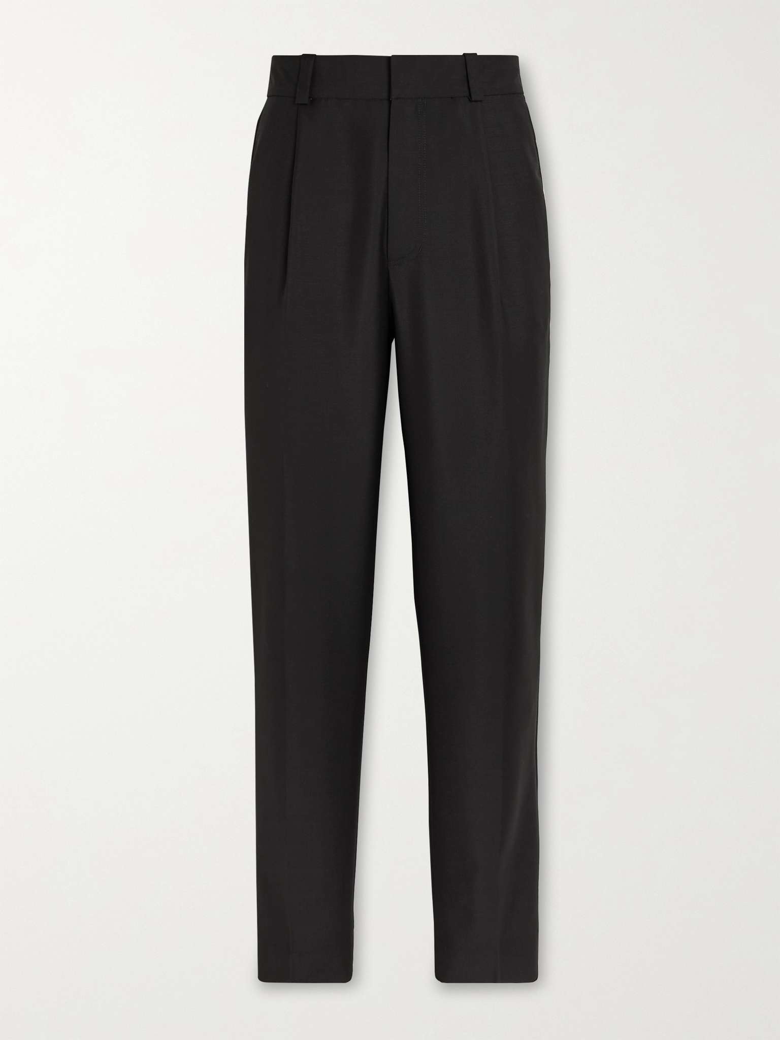 Wool and Mohair-Blend Trousers - 1