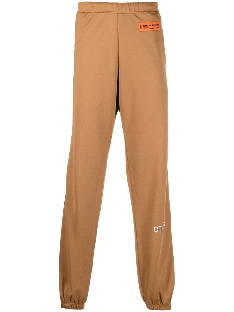 logo-patch track pants 1