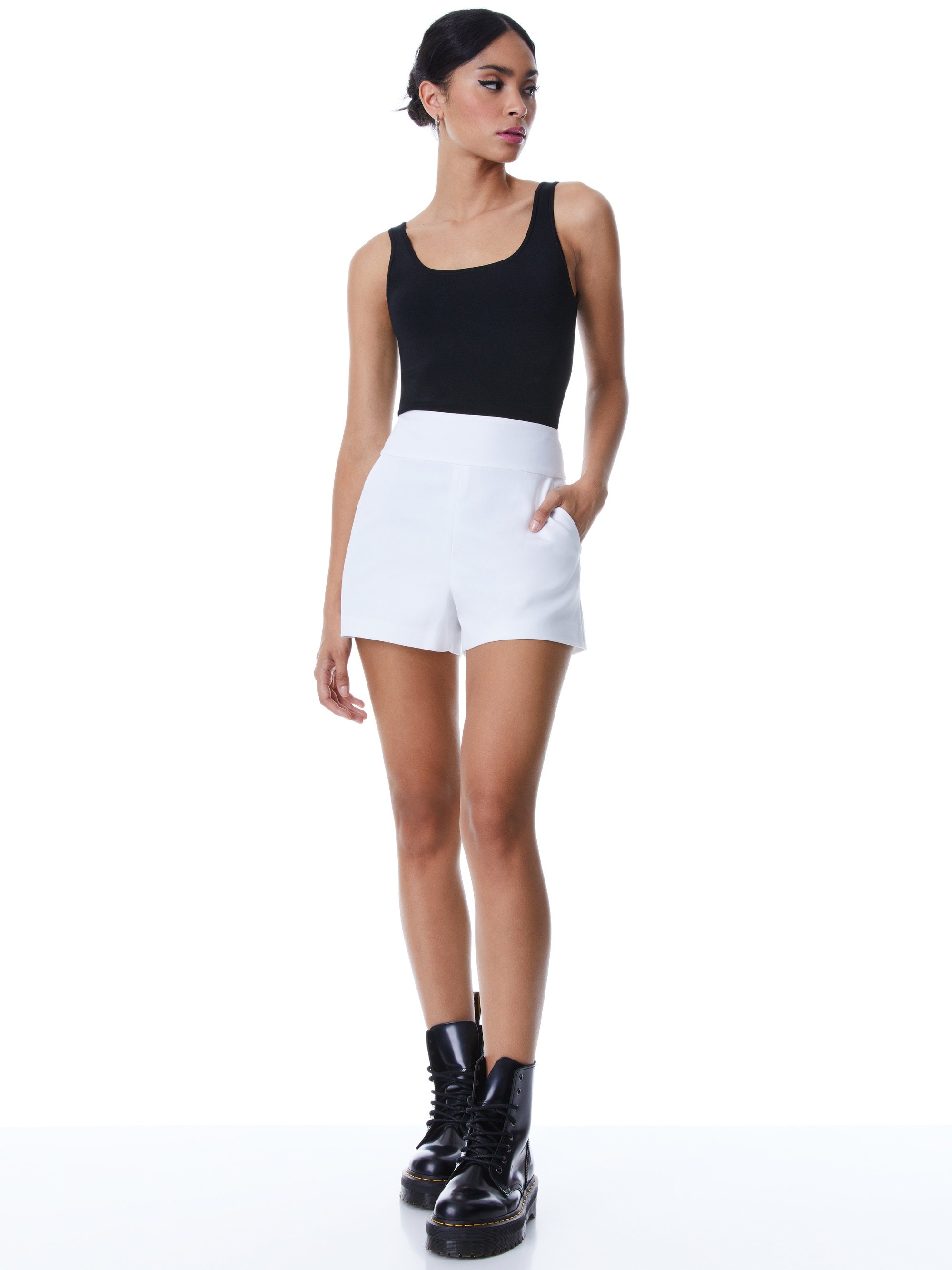 DONALD HIGH WAIST SHORT - 6