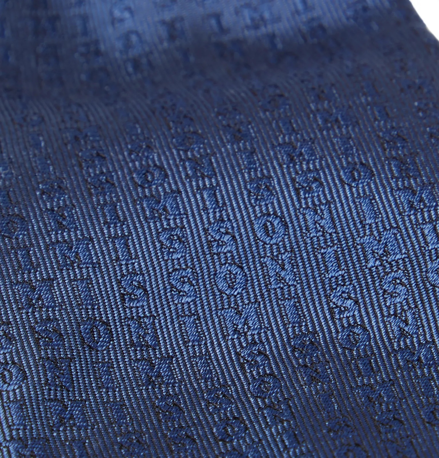 7cm Logo Silk-Jacquard Tie - 3