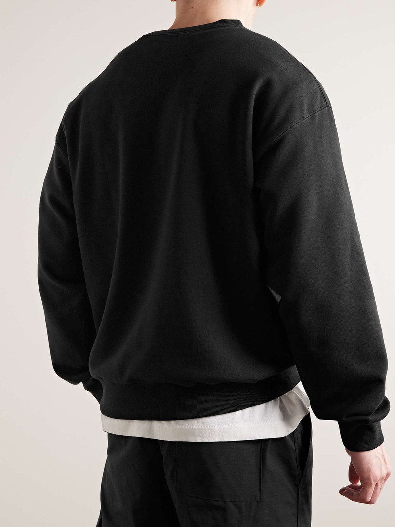 Solo Swoosh Cotton-Blend Jersey Sweatshirt 3