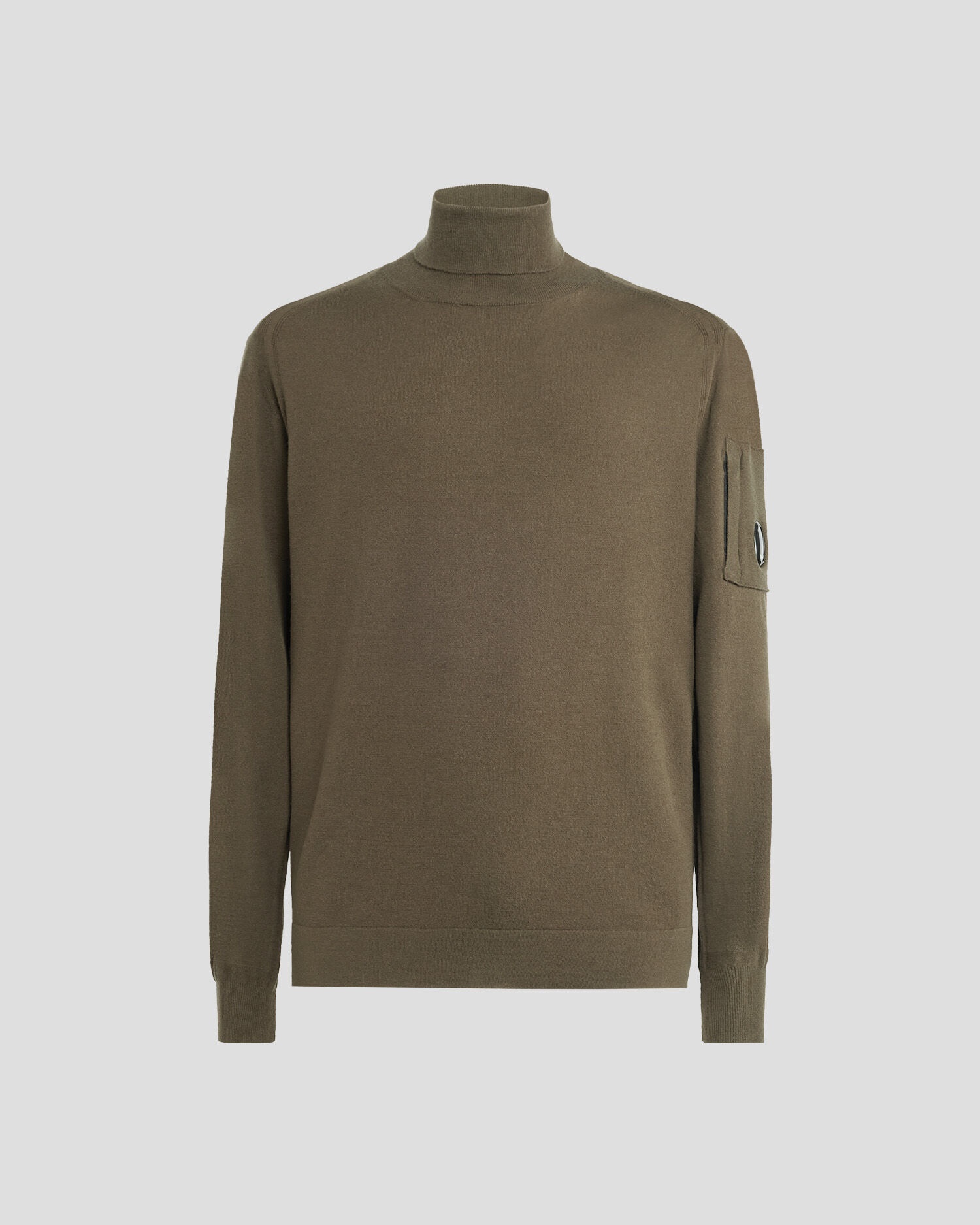 C.P. Company Extafine Merino Wool Roll Neck Knit | REVERSIBLE