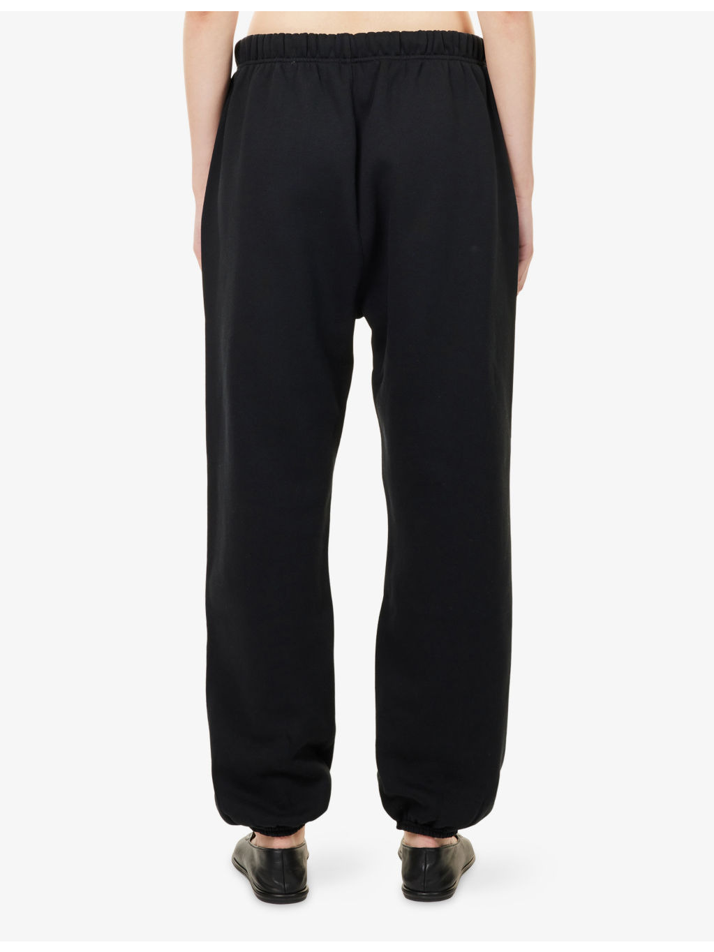 Drawstring Relaxed-Fit Cotton-Blend Jogging Bottoms - 4