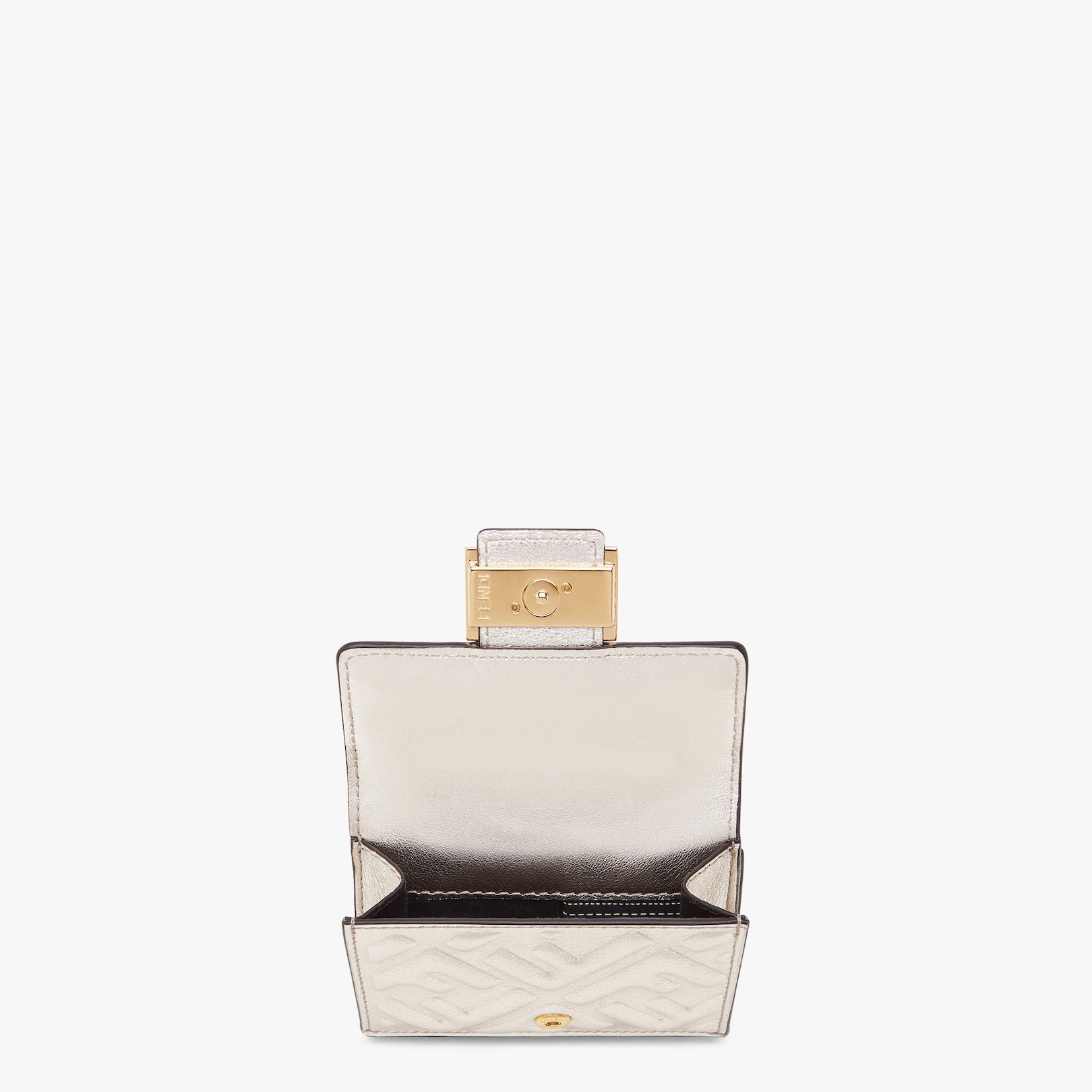 Gray leather wallet - 3