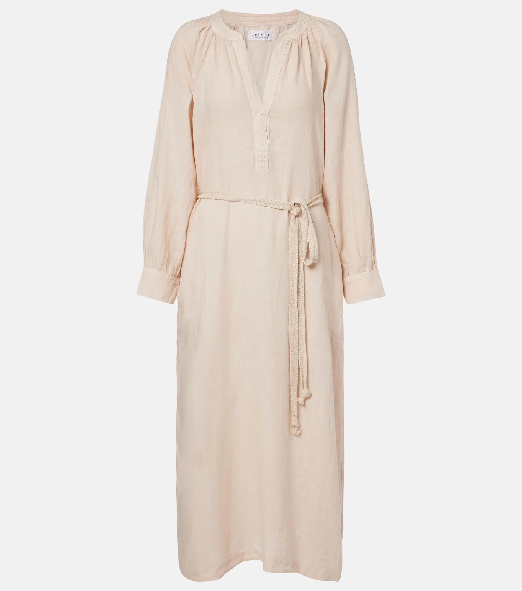Dakota linen maxi dress - 1