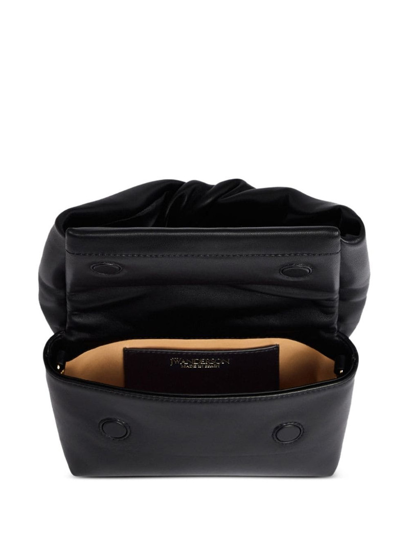 small Twister leather tote bag 4
