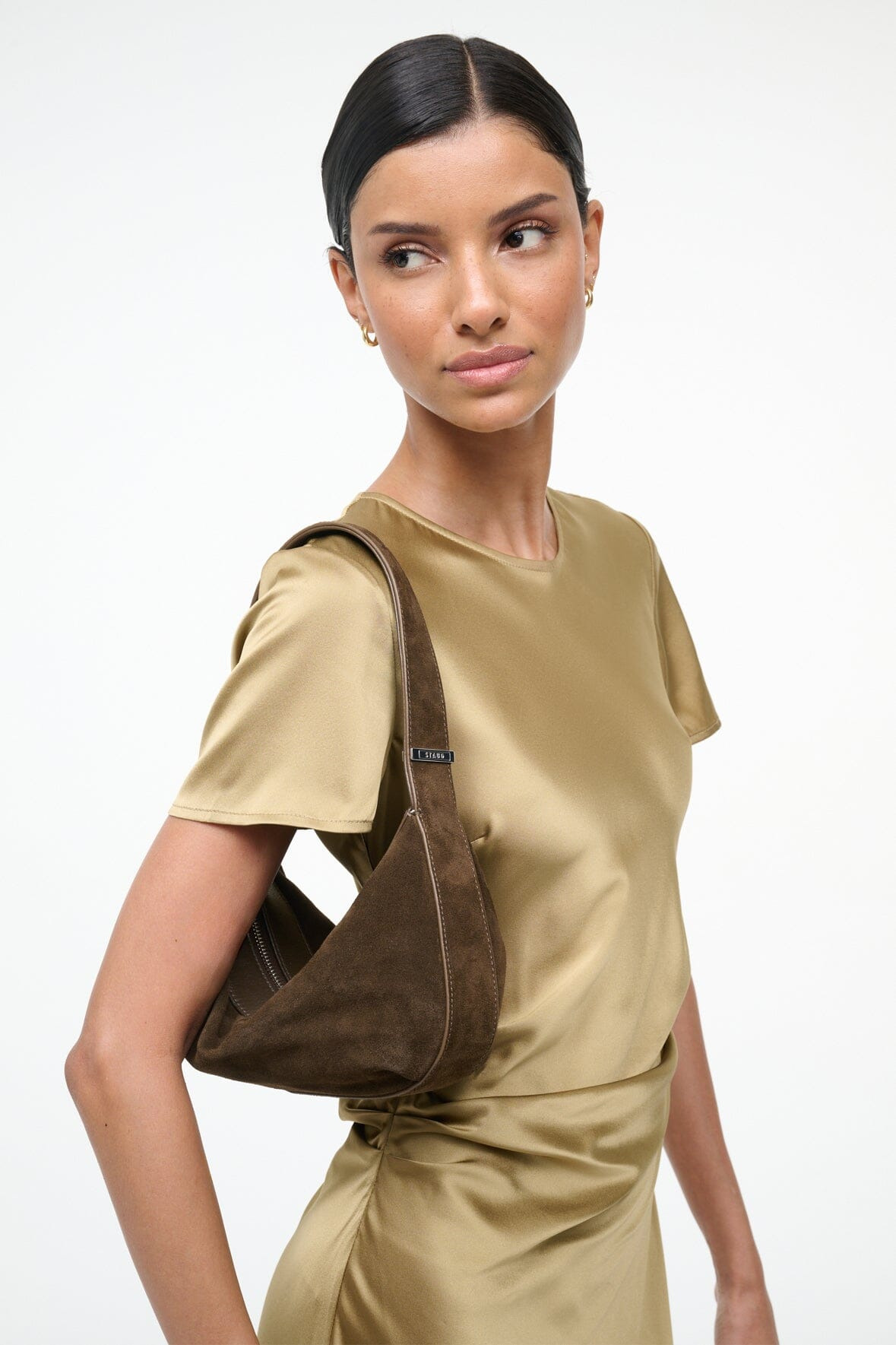 STAUD DEMY SHOULDER BAG TRUFFLE - 2