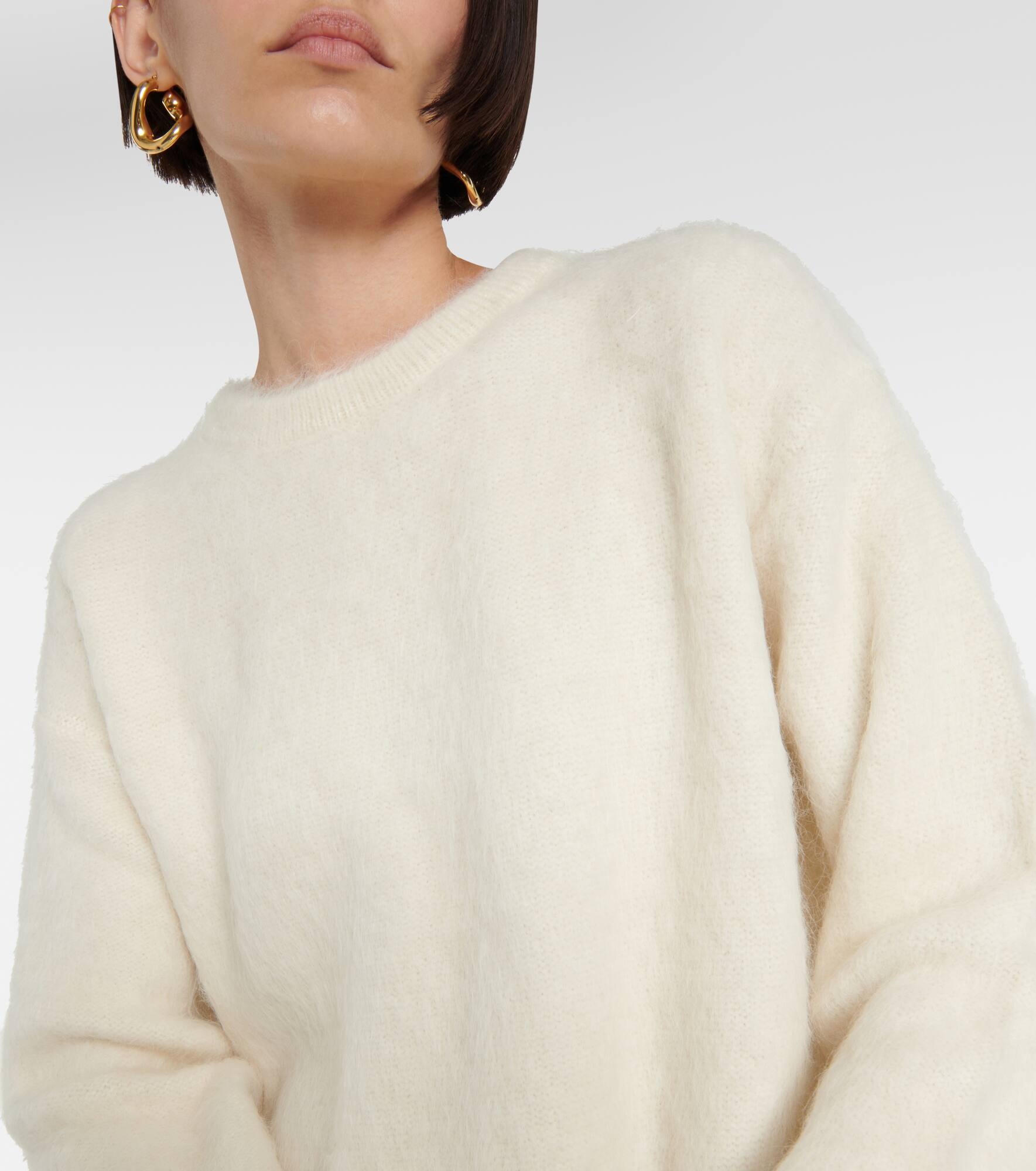 Alpaca and wool-blend sweater - 4