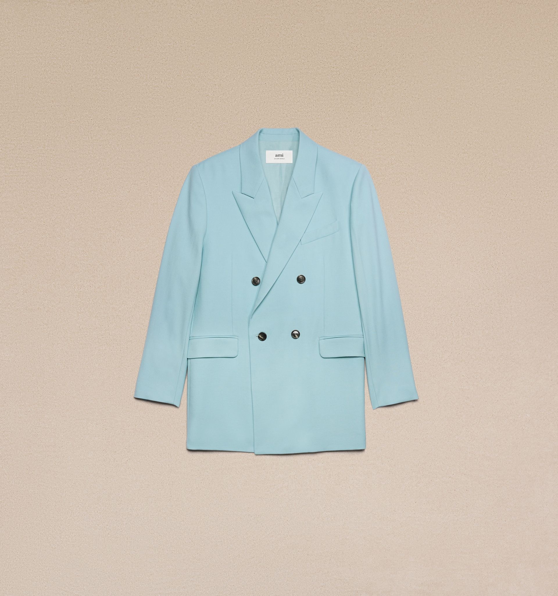 Double Breasted Oversized Jacket - 1