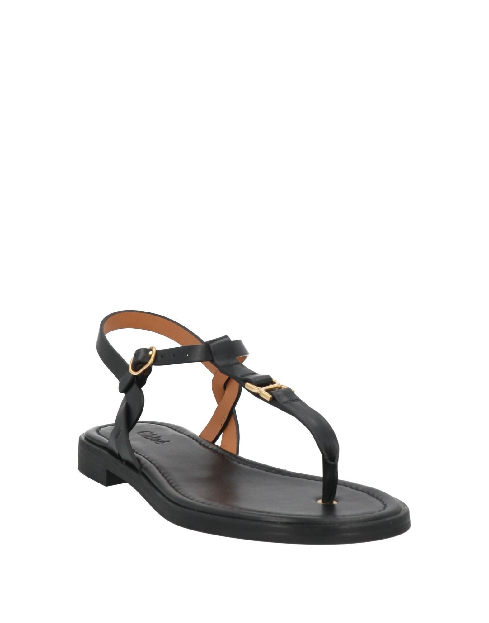Black Women's Flip Flops - 2