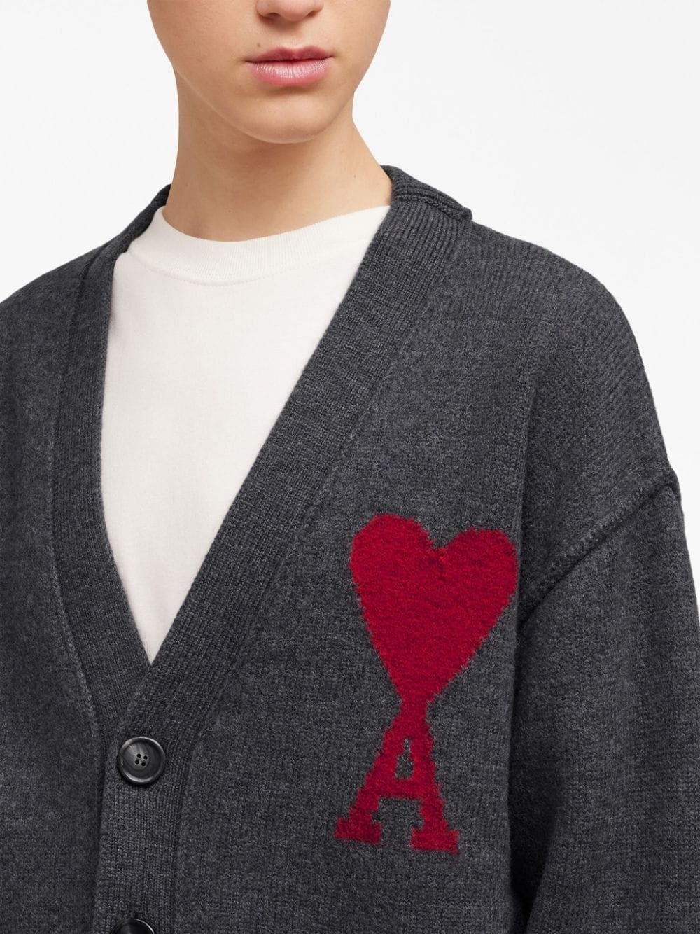 Ami de Coeur wool cardigan - 6