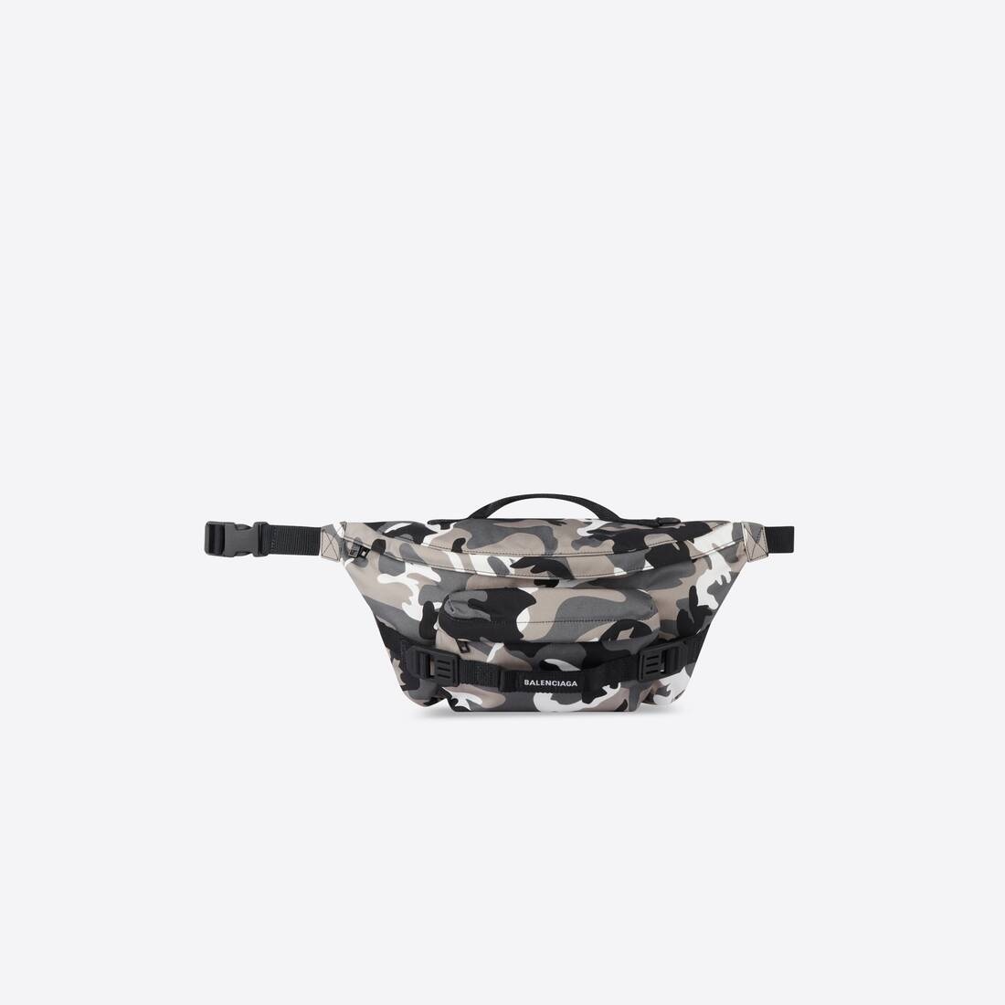Men's Army Large Beltbag in Black - 1
