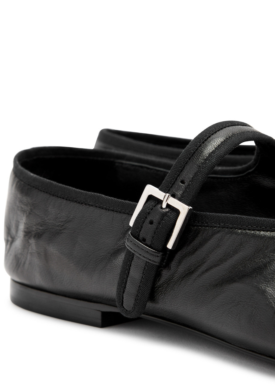 Boheme leather Mary Jane flats - 4