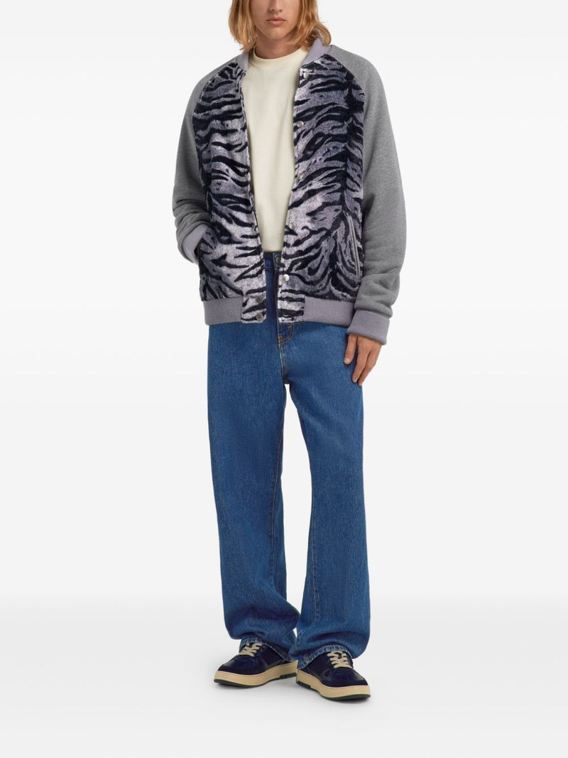 Roberto Cavalli zebra-print sweatshirt outlook