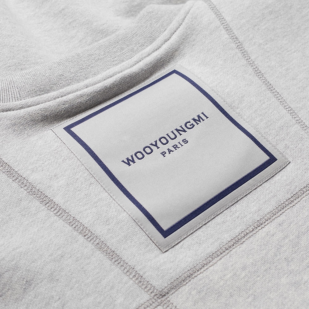 Wooyoungmi Box Logo Crewneck Sweat - 3