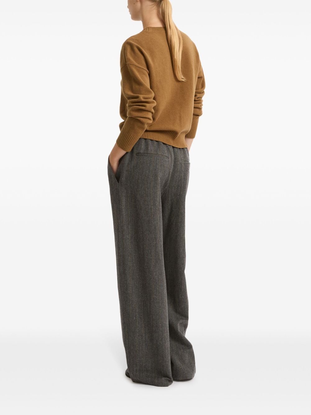 drawstring cargo trousers - 3