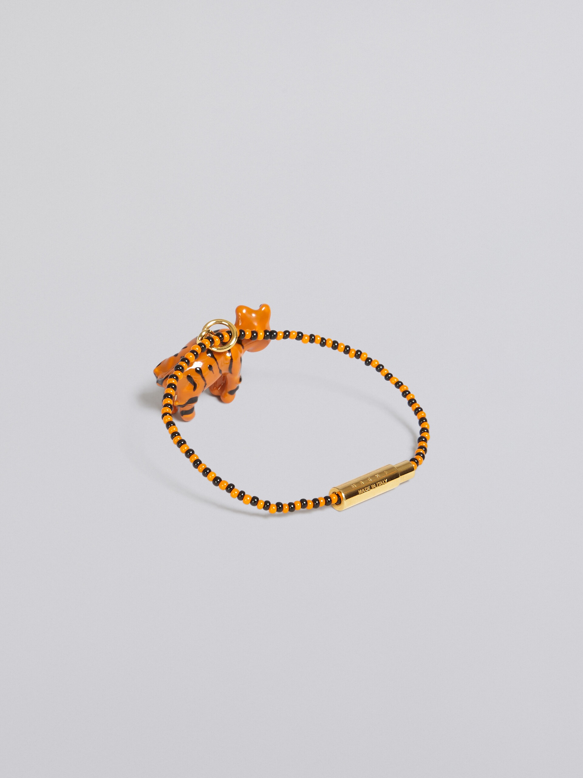 NAIF TIGER BRACELET IN GLASS AND RESIN - 3