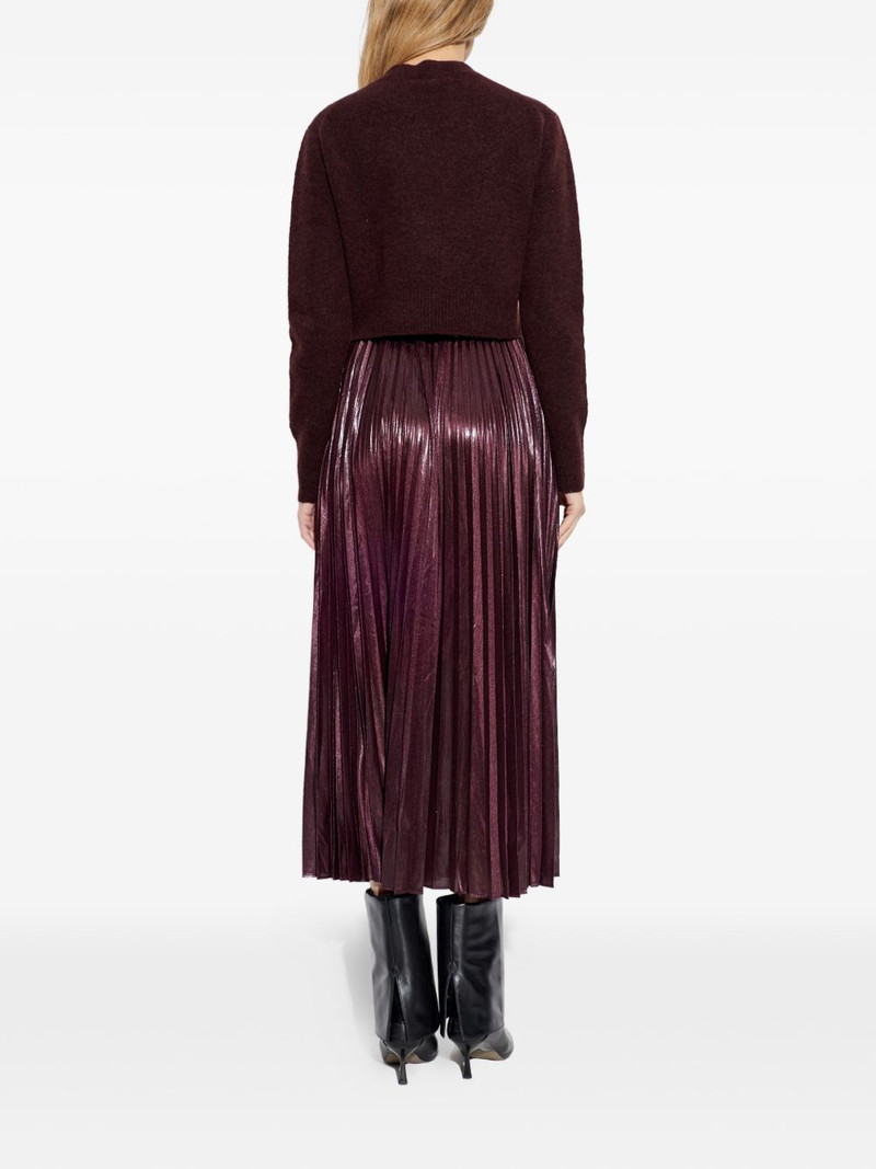 Spark long-sleeve midi dress 4