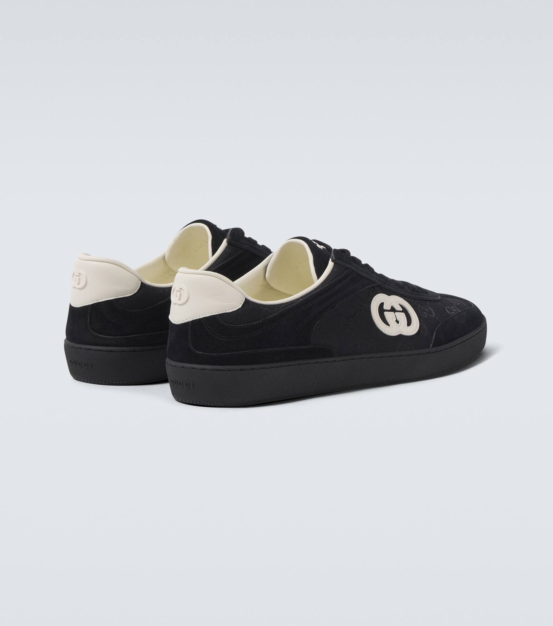G75 suede and canvas sneakers - 6