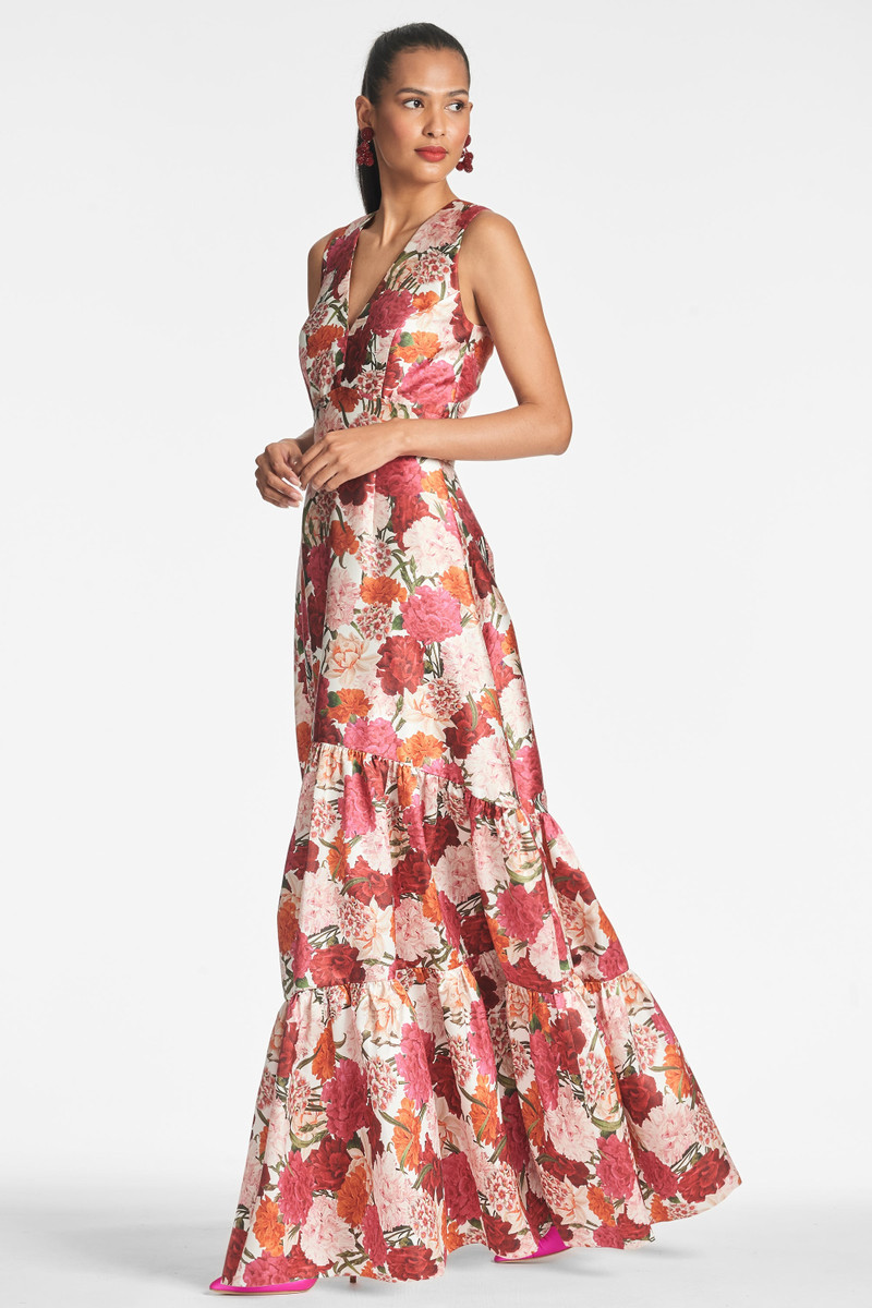 SACHIN & BABI Rori Gown - Molti Fiore outlook