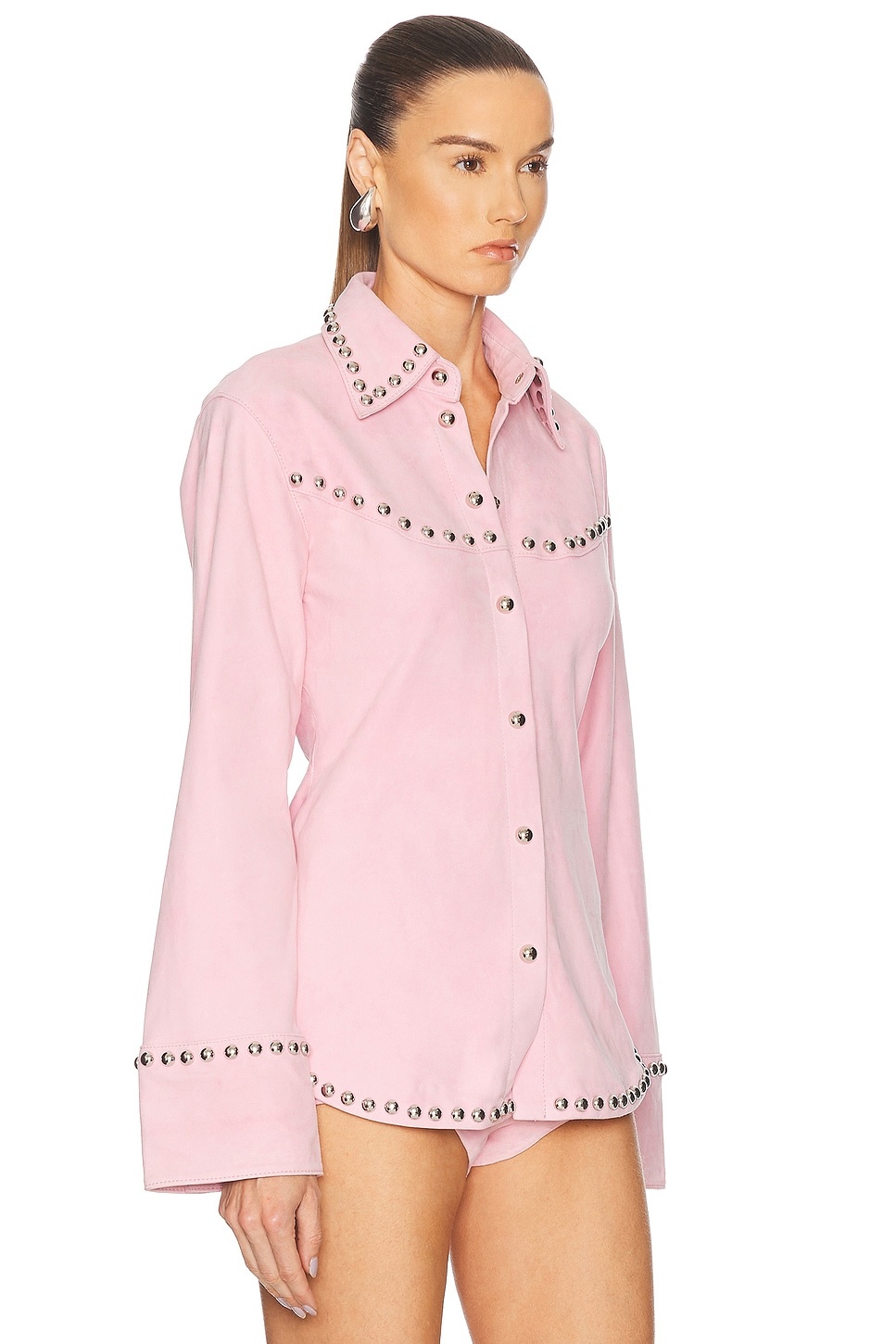 Palmira Suede Shirt - 2