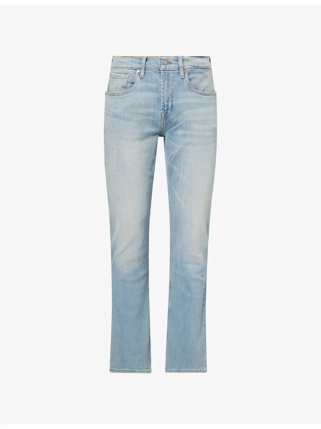 The Straight Mi-Rise Denim Jeans - 1