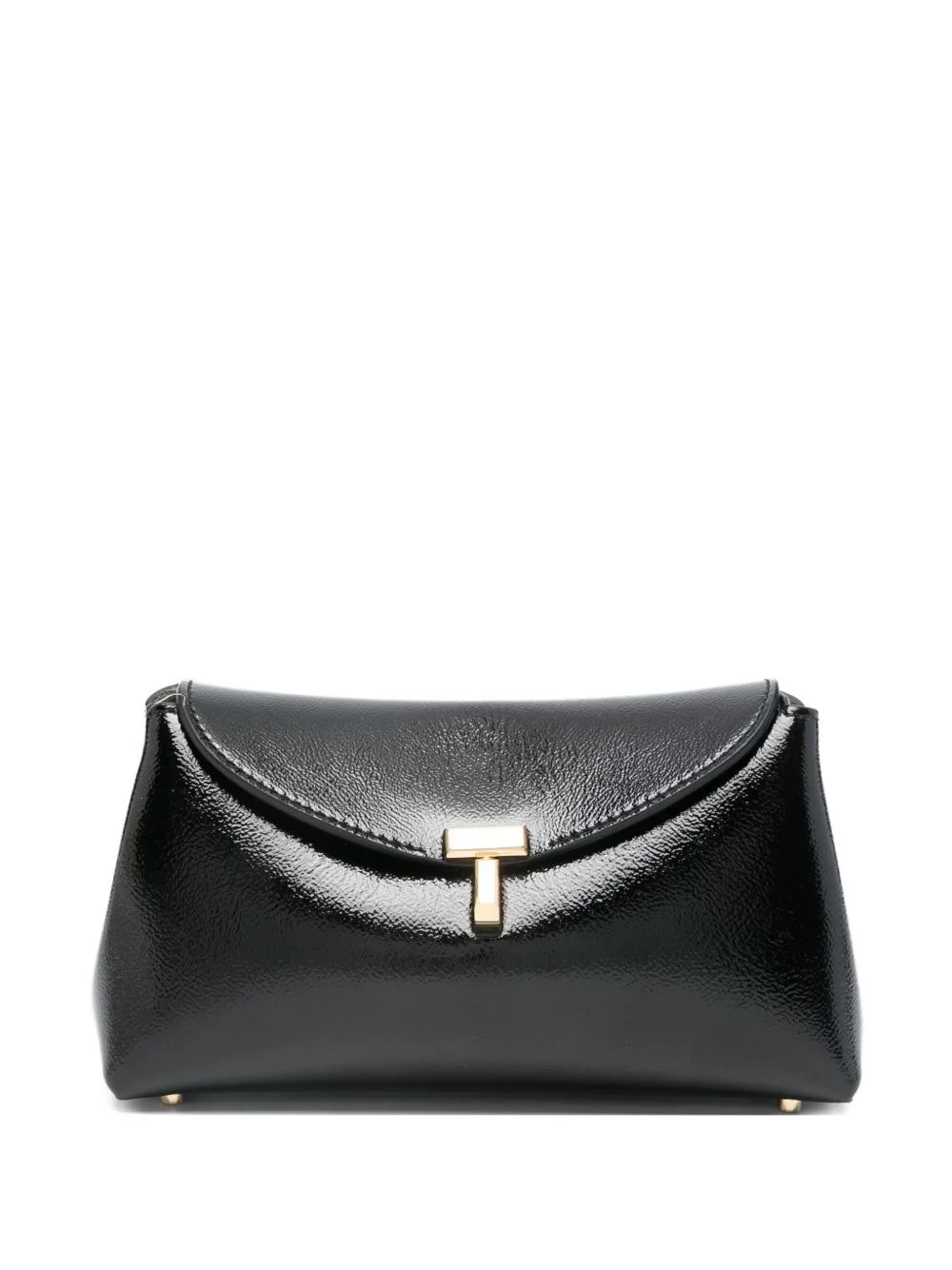 leather clutch bag - 1