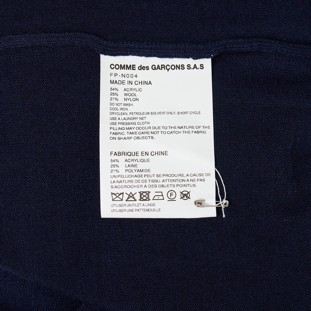 Acrylic Wool Intarsia 12-Gauge Knit Top - 3