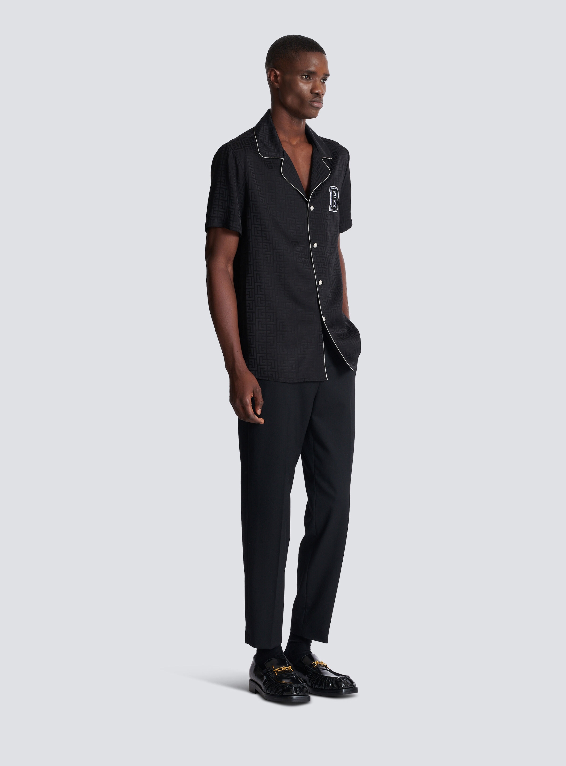 Balmain Varsity pyjama shirt - 3
