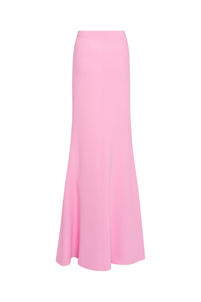 KNITTED FLARED SKIRT WITH CUT OUT PINK 5