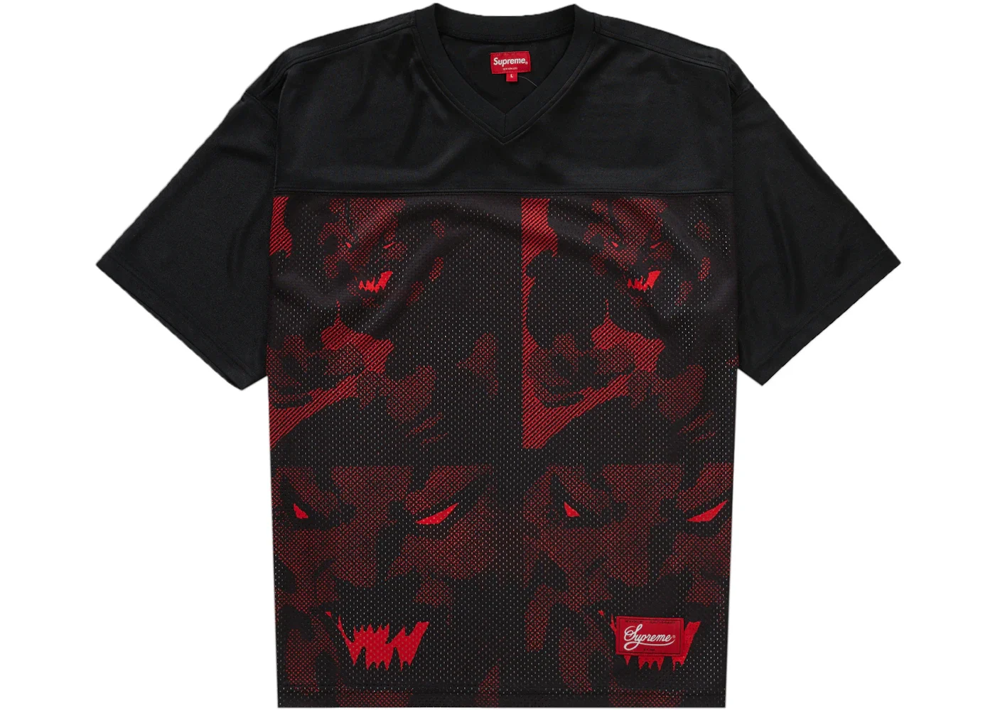 Supreme Ronin Football Jersey Black - 1