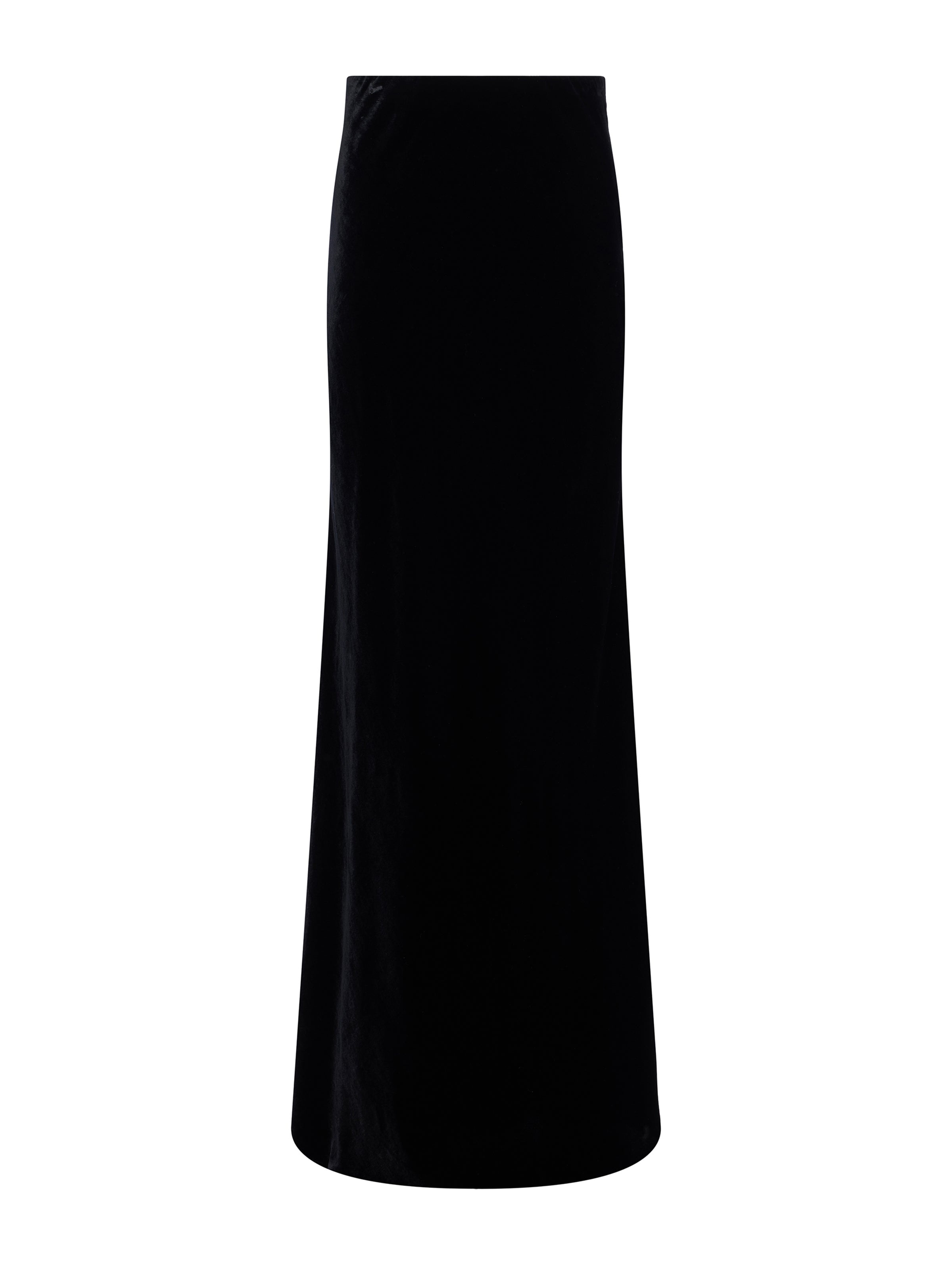 Zeta Velvet Maxi Skirt - 1