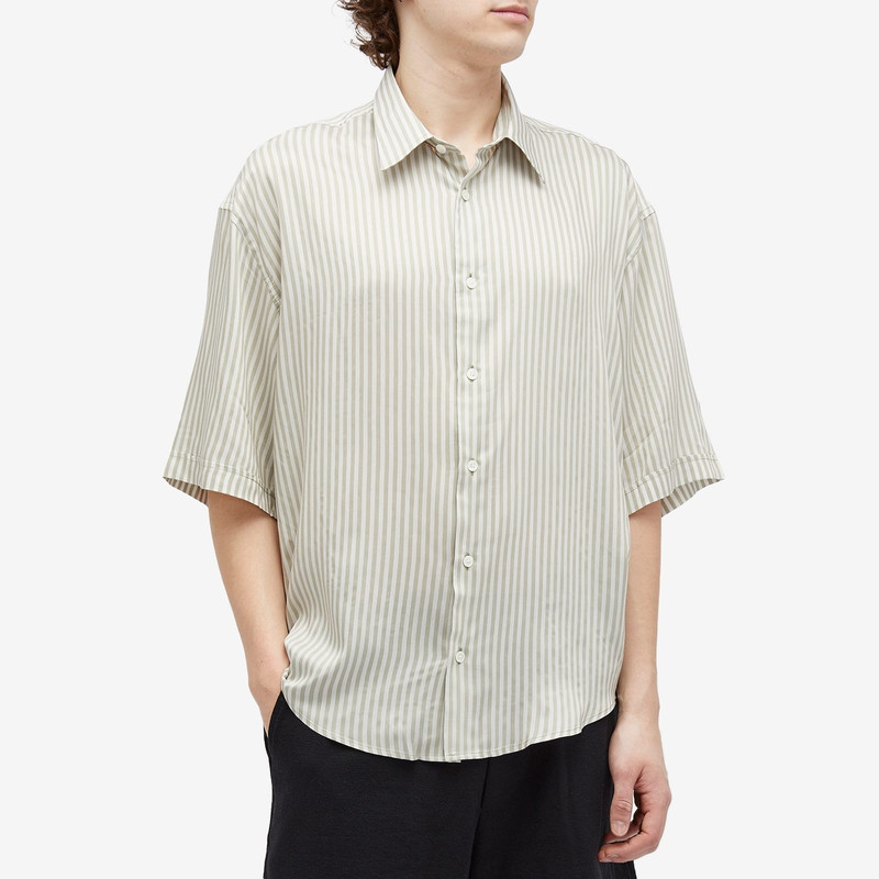 AMI Paris AMI Paris Boxy Short Sleeve Stripe Shirt outlook