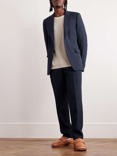 Dries Van Noten Slim-Fit Straight-Leg Pleated Wool Trousers outlook