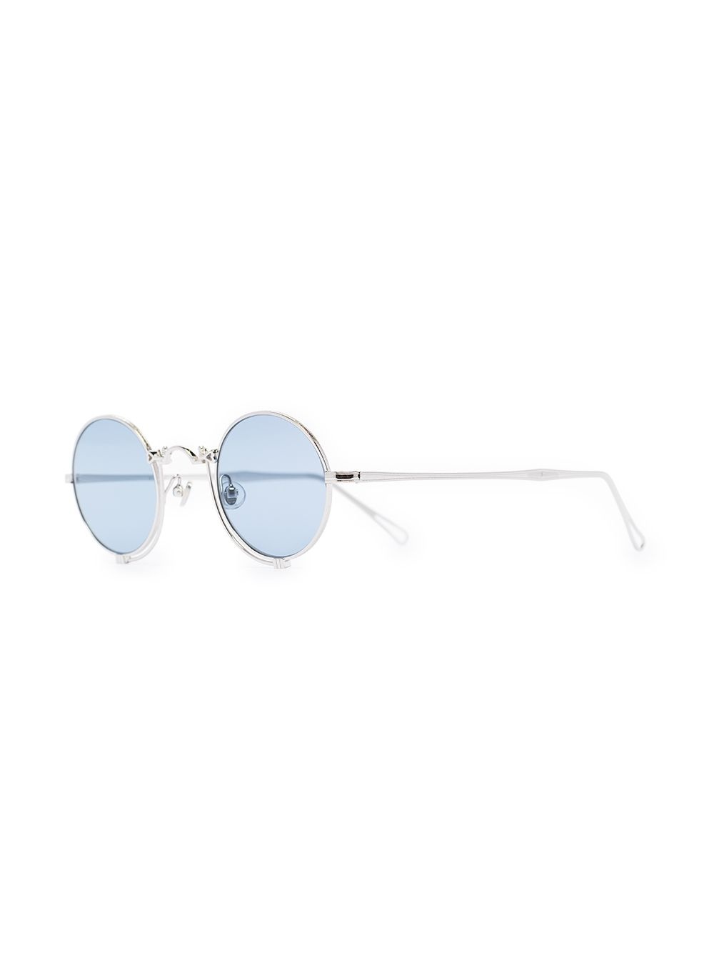 round-frame tinted sunglasses - 2