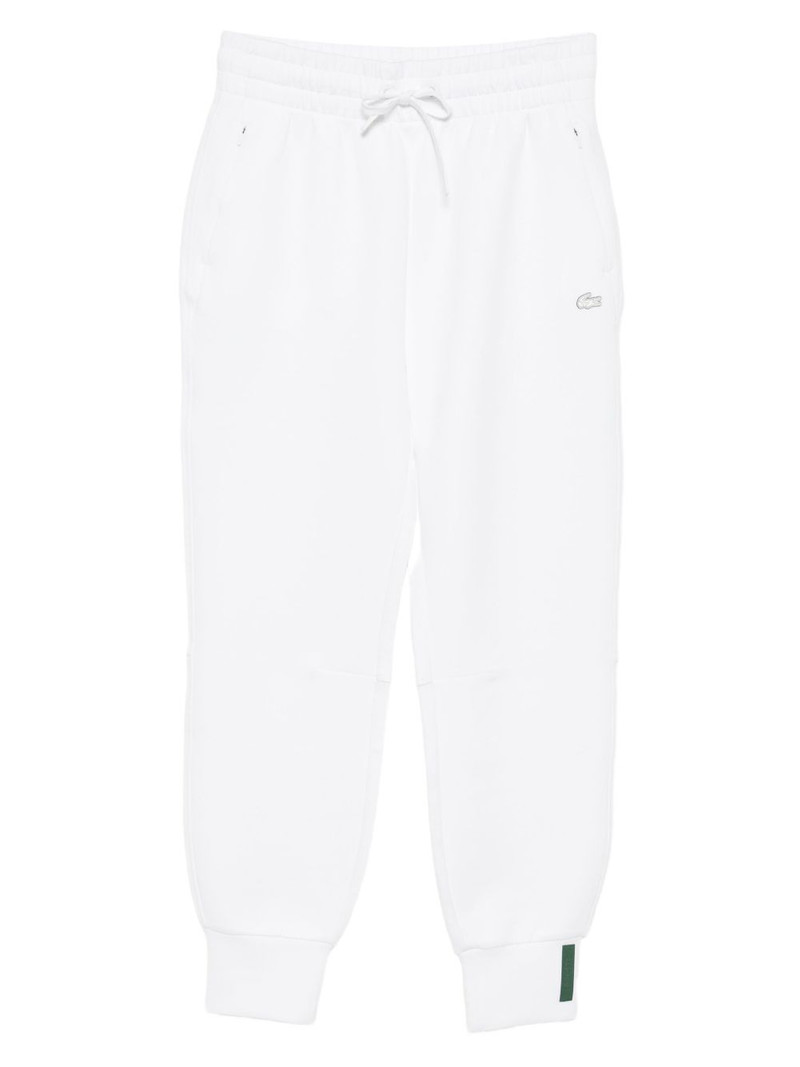 logo-embroidered trousers 1