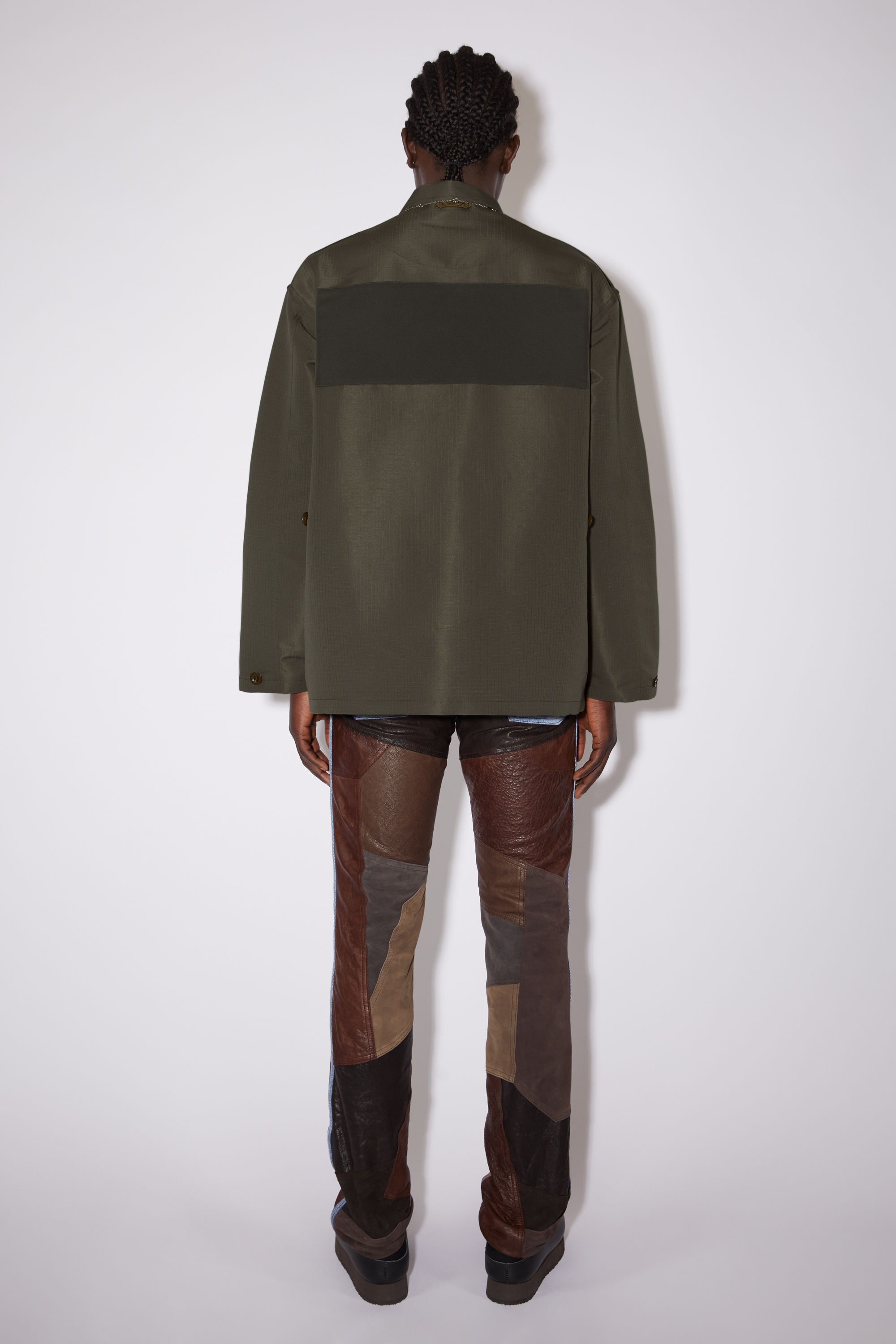 Casual ripstop jacket - Chestnut brown - 3