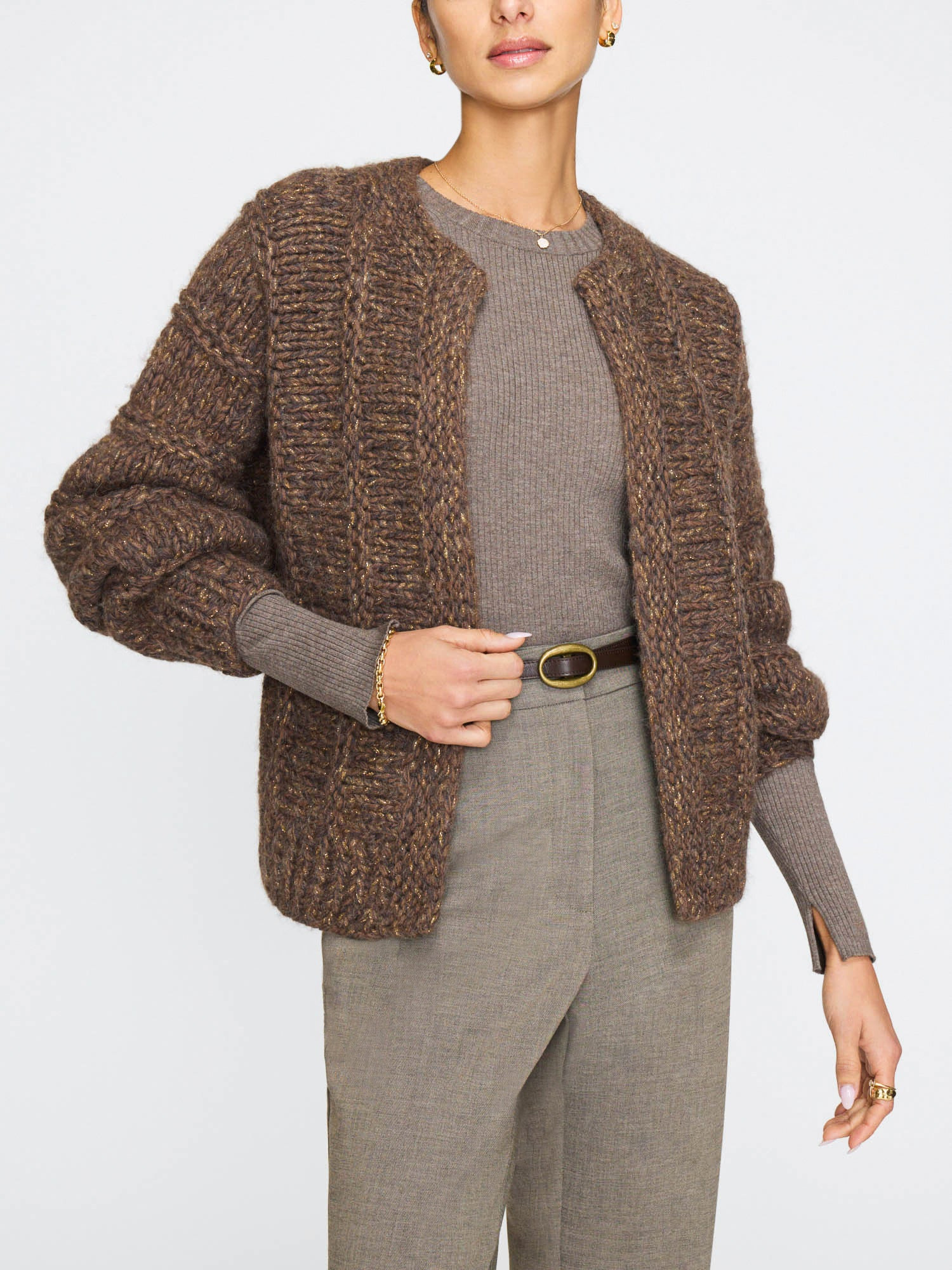 The Illia Handknit Cardigan - 6