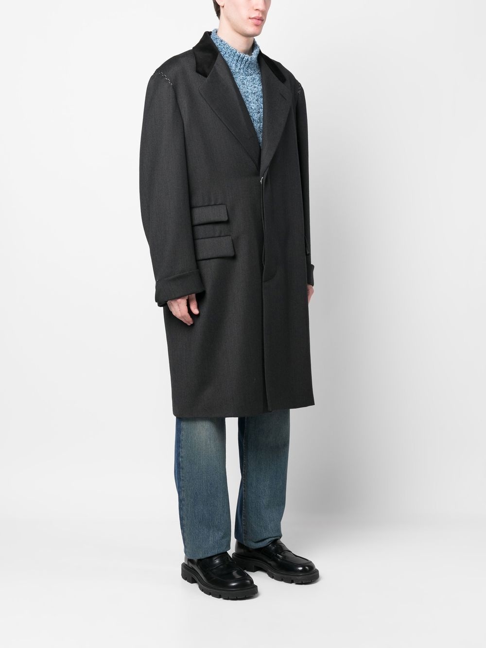 Work-in-Progress wool coat - 3