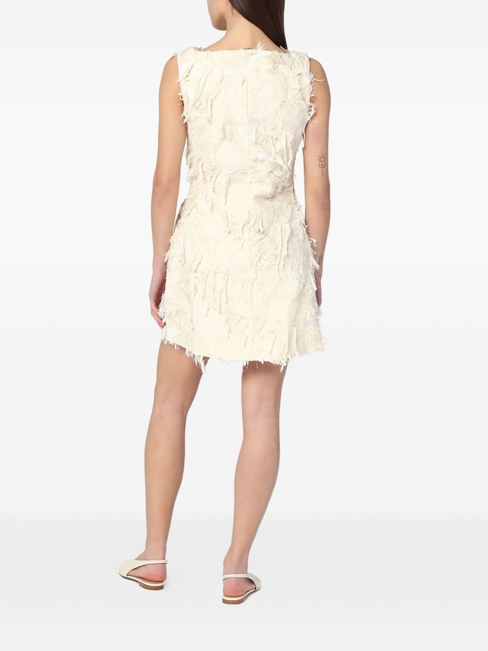 sleeveless mini dress - 3