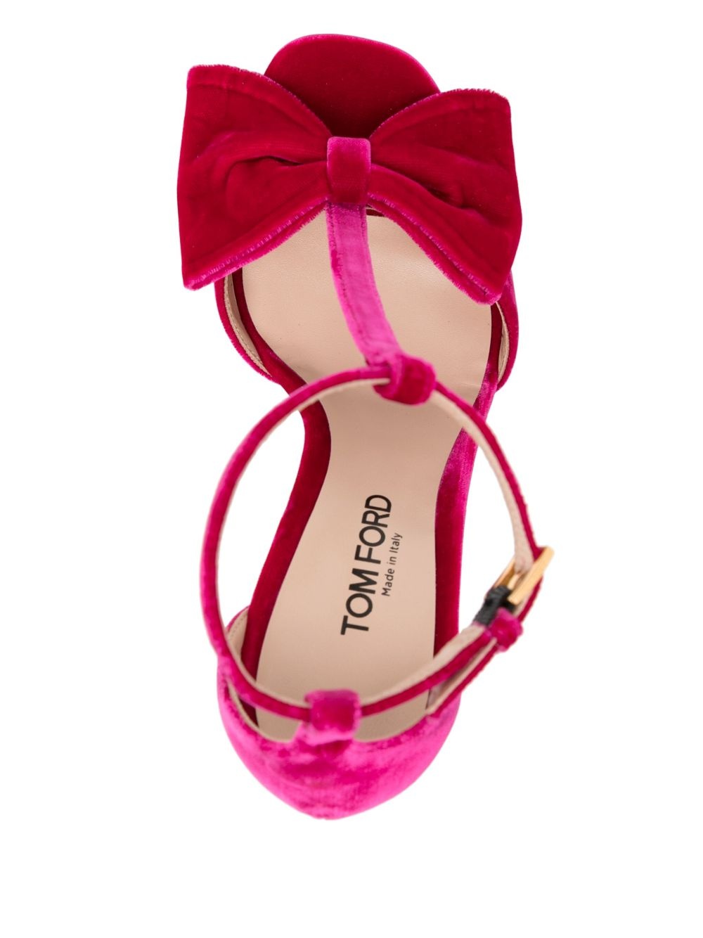 velvet sandals - 4