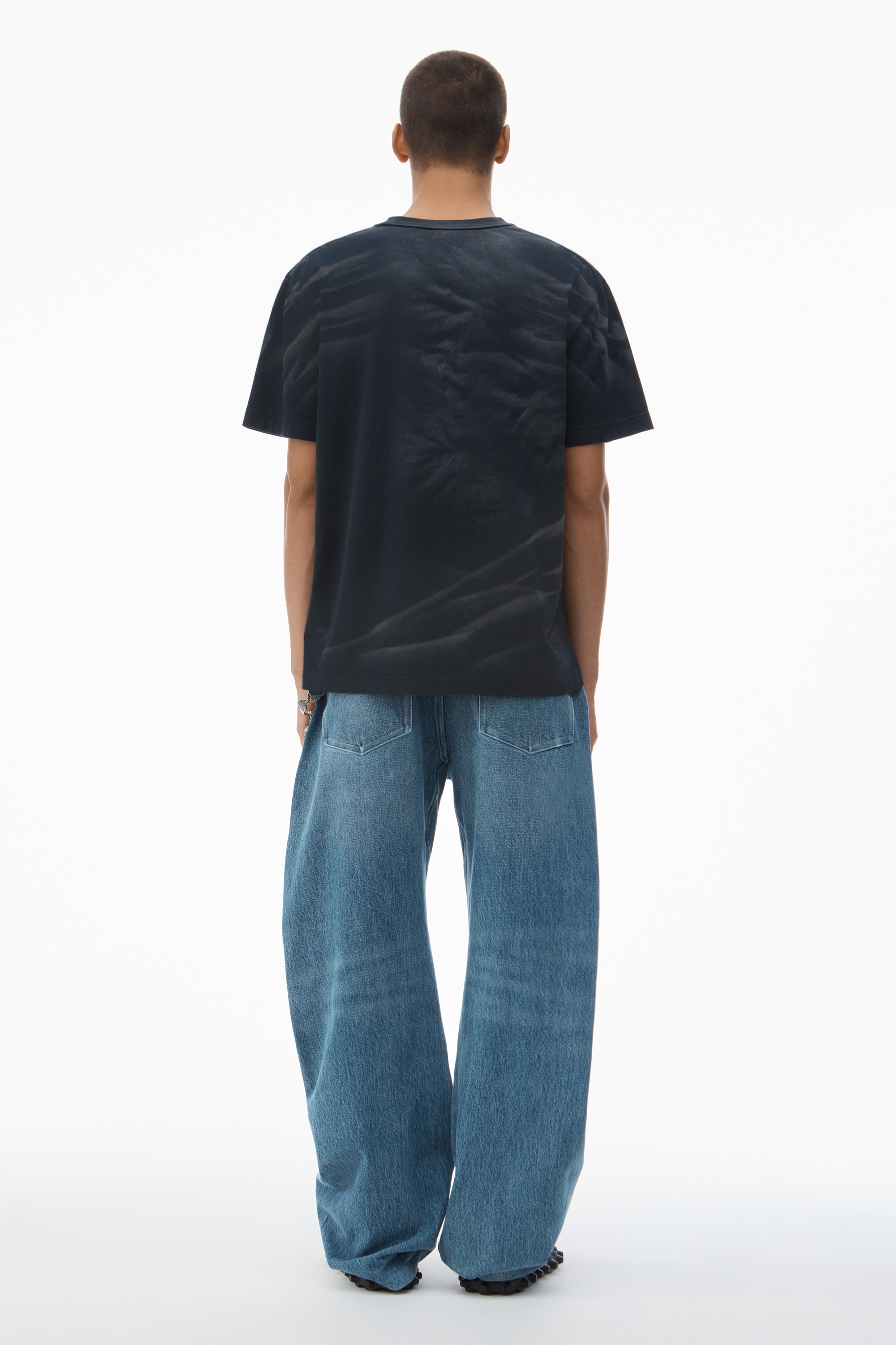 Unisex Logo Tee in Cotton Jersey - 4