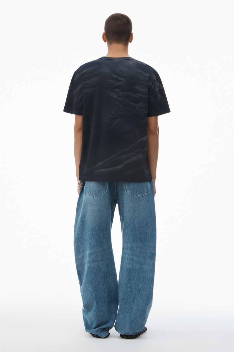 Unisex Logo Tee in Cotton Jersey 4