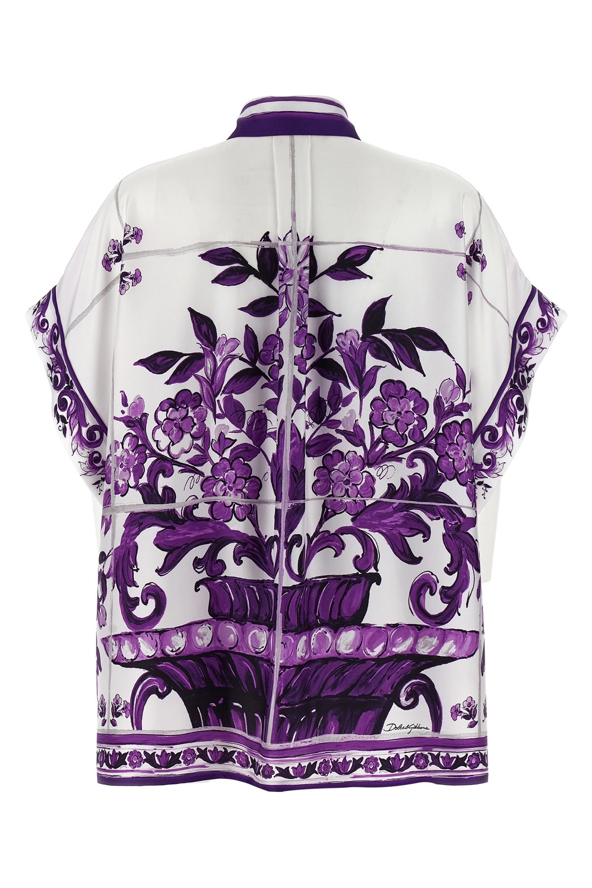 'Maiolica' print shirt - 3