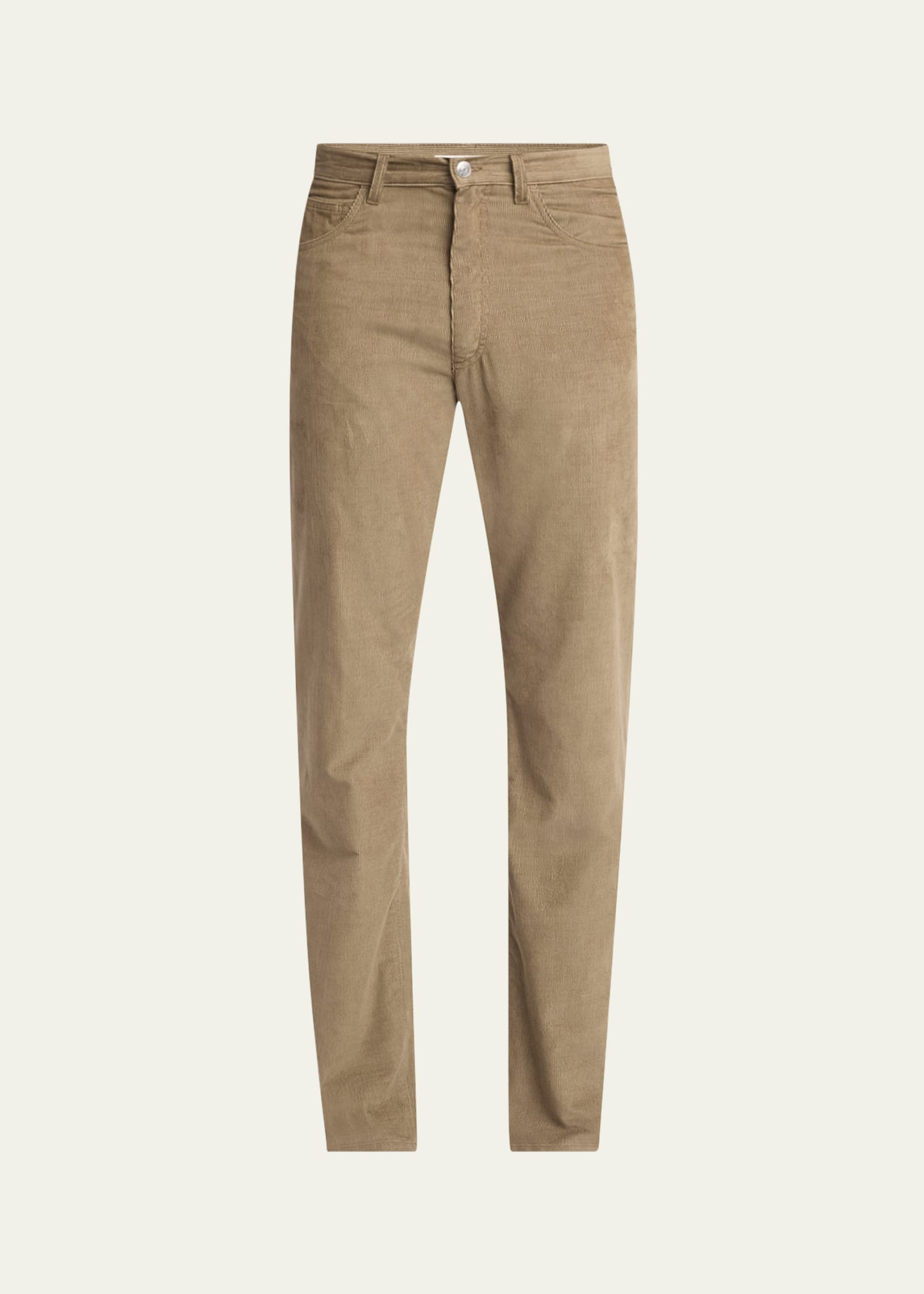 Men's Fred Slim Corduroy Five-Pocket Pants - 1