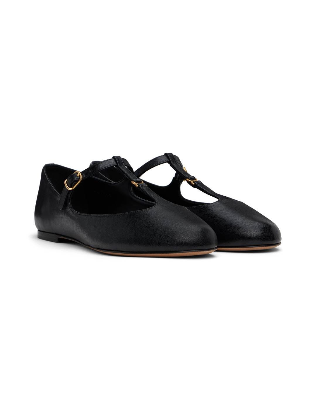 Black Marcie Ballerina Flats - 4
