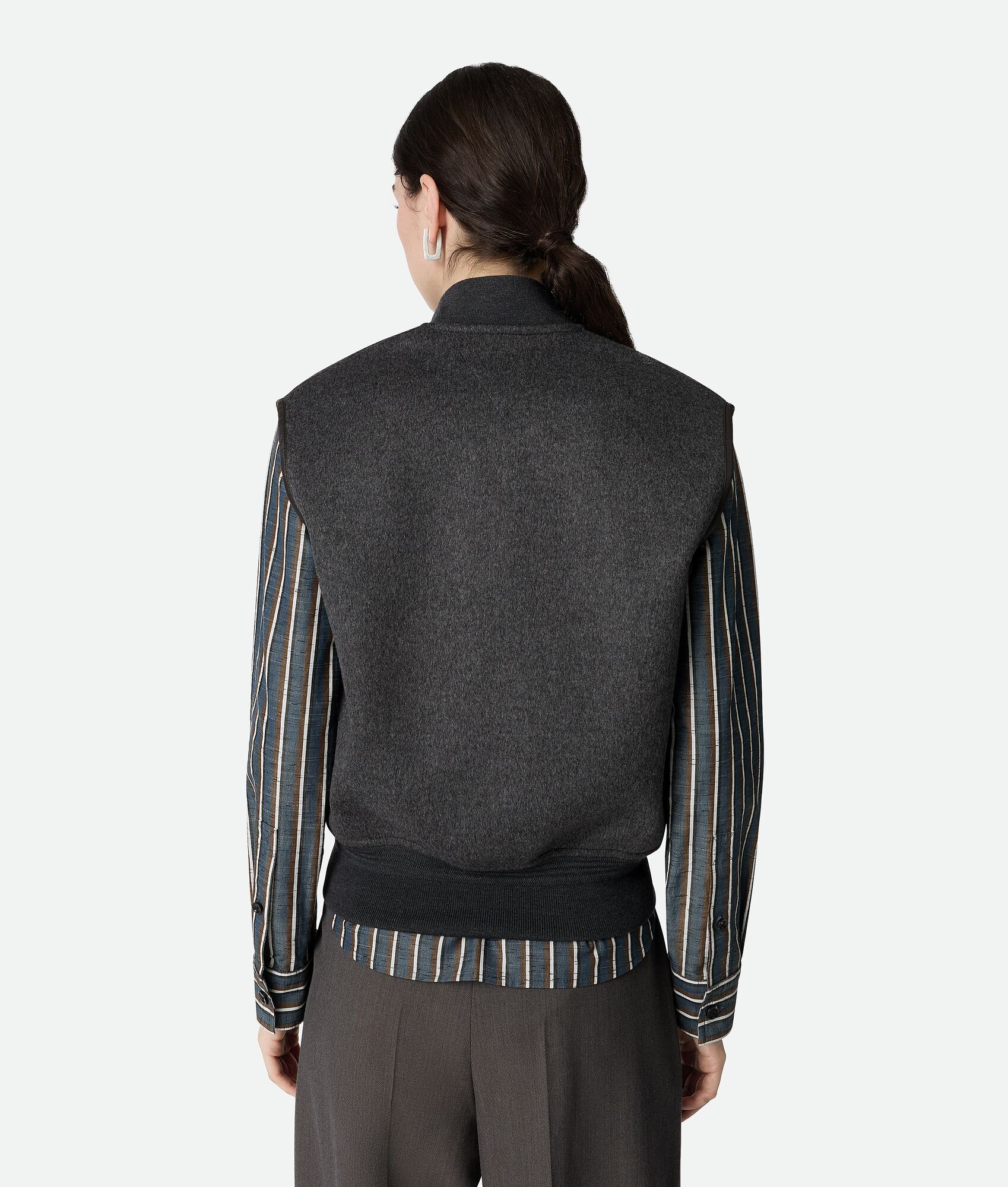 Double Face Wool Gilet - 3